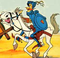 Don Quijote y sus zapatetas